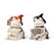 Glitzhome® 7"H Halloween Resin Skeleton Frogs Table Decor Set